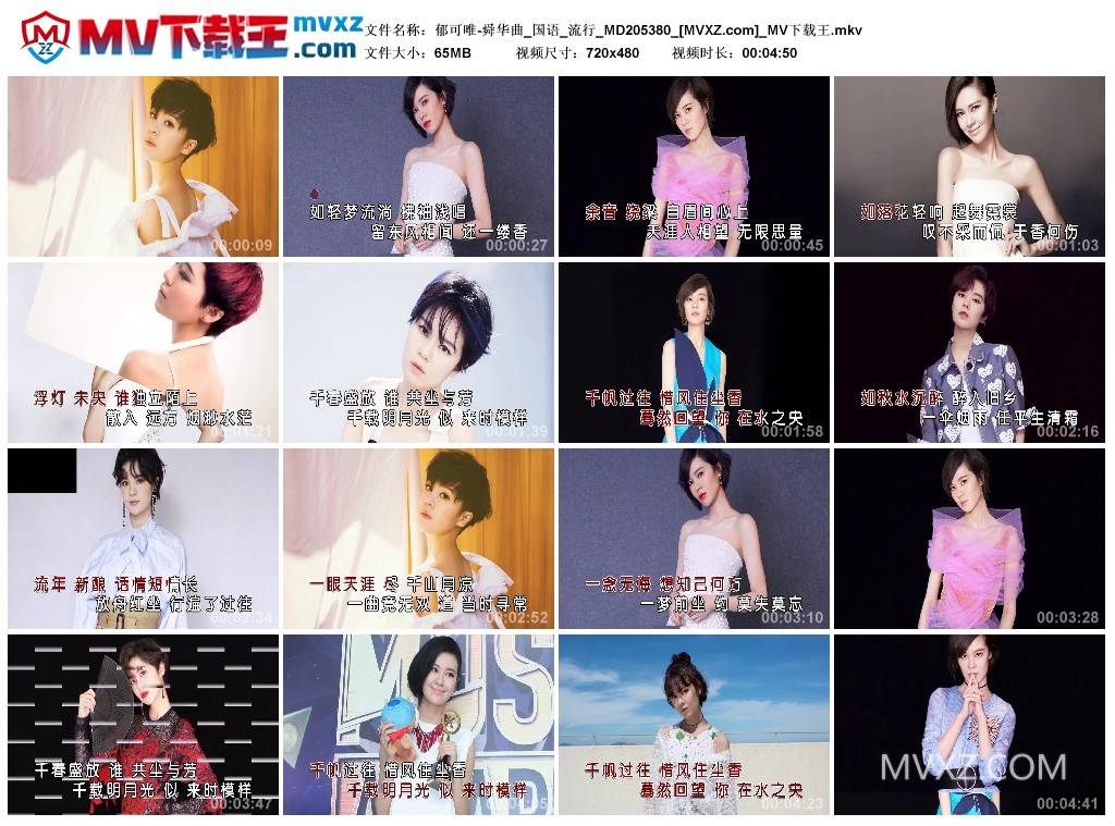 郁可唯-舜华曲_国语_流行_MD205380